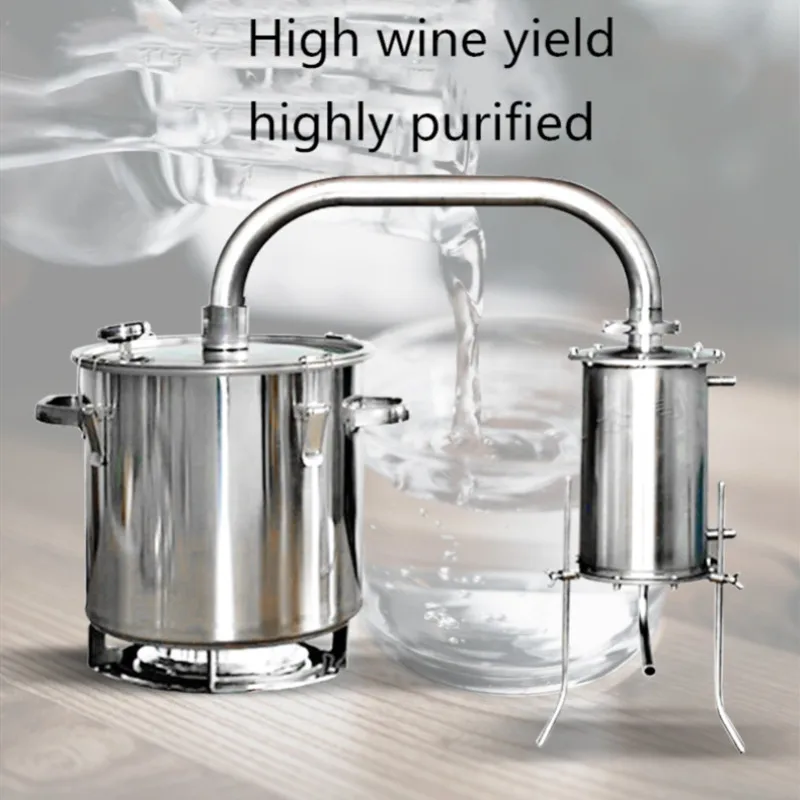 Household Large Capacity Stainless Steel Wine Brewing Machine Equipment Alcohol Vodka Liquor Distiller Pot/Boilers
Household Large Capacity Stainless Steel Wine Brewing Machine Equipment Alcohol Vodka Liquor Distiller Pot/Boilers