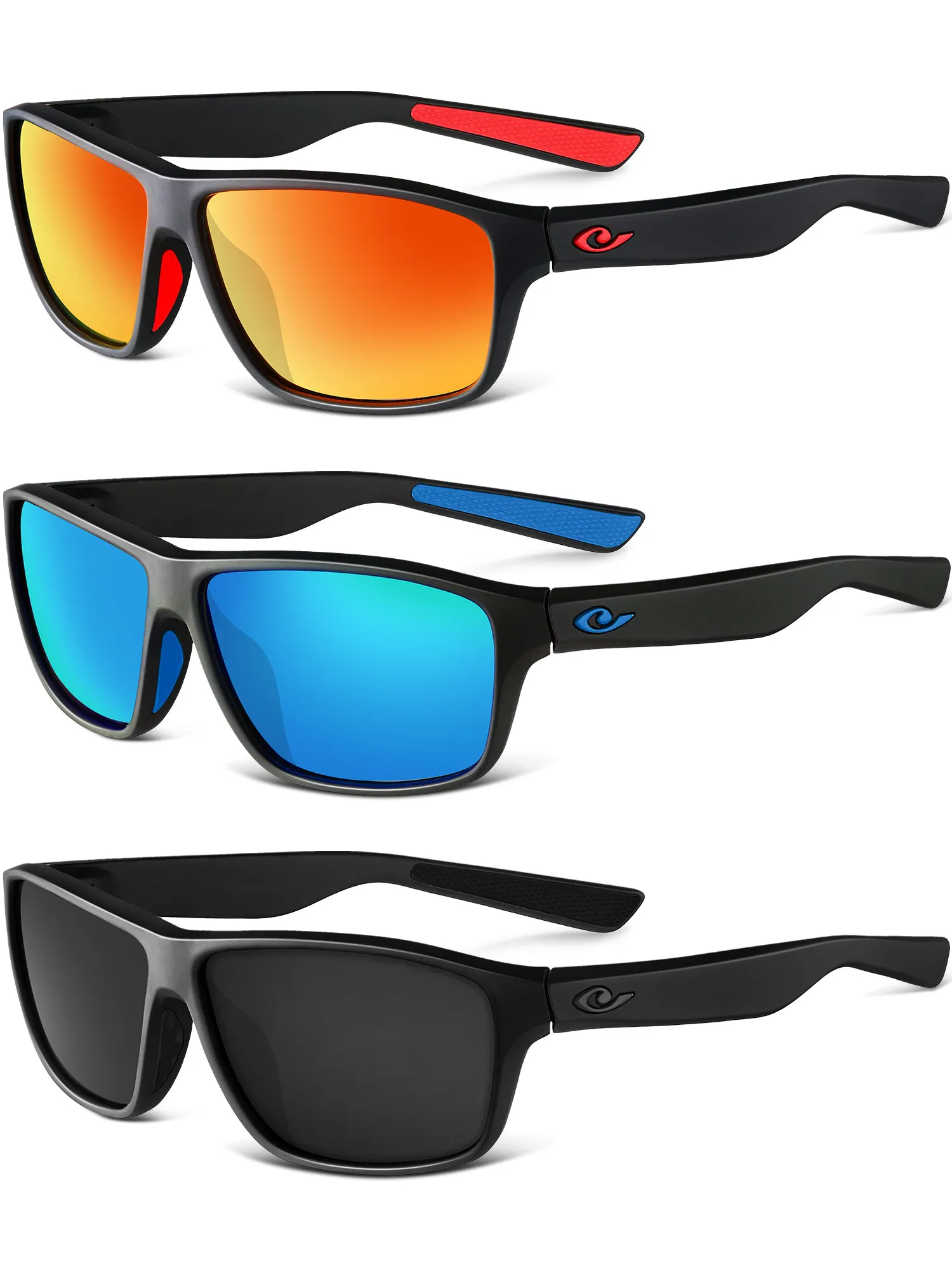 Sports Polarized Sunglasses Flexible Frame Sunglasses TAC Lens Sunglasses Trekking Glasses for Cycling Running Driving Fishing
Sports Polarized Sunglasses Flexible Frame Sunglasses TAC Lens Sunglasses Trekking Glasses for Cycling Running Driving Fishing