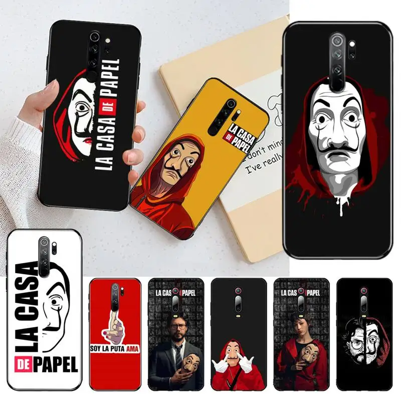 PENGHUWAN испания тв бумажный дом роскошная фотобумага для Redmi Note 8 8A 8T 7 6 6A 5 5A 4 4X 4A Go