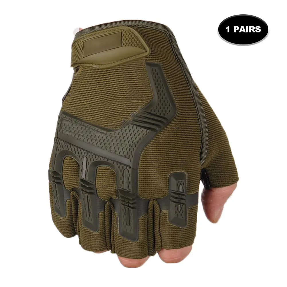 Men Gym Gloves Half Finger Army Military Tactical Anti-skid Gloves Outdoor Sports Women Ridding Fingerless Gloves
Men Gym Gloves Half Finger Army Military Tactical Anti-skid Gloves Outdoor Sports Women Ridding Fingerless Gloves
