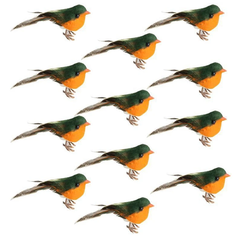 12PCS Robin Bird Christmas Tree Decoration Craft Artificial Feather Christmas Tree Ornaments Garden Decoration
12PCS Robin Bird Christmas Tree Decoration Craft Artificial Feather Christmas Tree Ornaments Garden Decoration