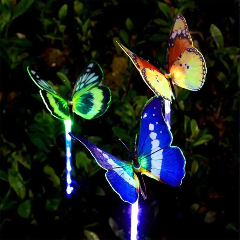 1set Butterfly Solar Garden Light Outdoor Solar Stake Light Multi-color Changing LED Garden Light Patio Backyard Lawn Path Decor
1set Butterfly Solar Garden Light Outdoor Solar Stake Light Multi-color Changing LED Garden Light Patio Backyard Lawn Path Decor