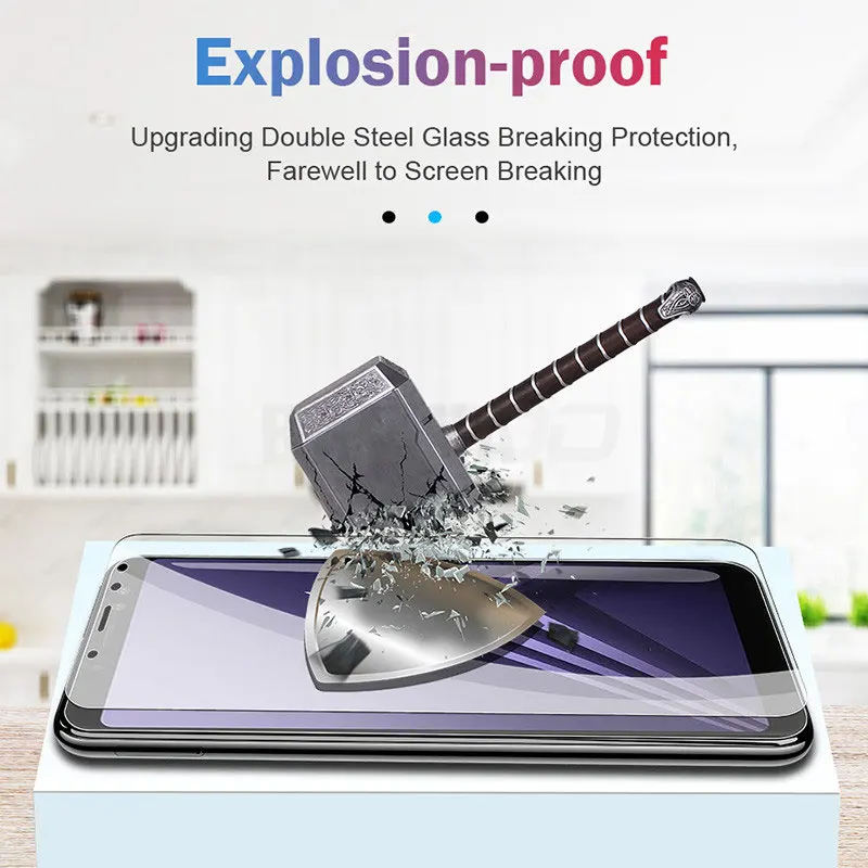 3Pcs Tempered Glass for Samsung Galaxy A7 2017 A8 A9 A5 A6 Plus A750 2018 Screen Protector Glass for Samsung J7 J5 J4 J6 J8 Film
3Pcs Tempered Glass for Samsung Galaxy A7 2017 A8 A9 A5 A6 Plus A750 2018 Screen Protector Glass for Samsung J7 J5 J4 J6 J8 Film