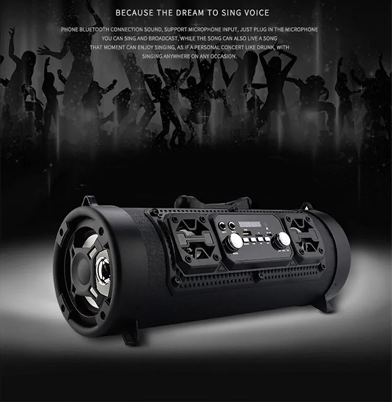 Waterproof Portable Speaker Mini Bluetooth Music Bass Speaker Subwoofer Outdoor Wireless Loudspeaker Support TF FM Radio Aux
Waterproof Portable Speaker Mini Bluetooth Music Bass Speaker Subwoofer Outdoor Wireless Loudspeaker Support TF FM Radio Aux