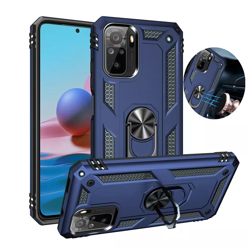 Fundas For Xiaomi Redmi Note 10 10S Case Luxury Stand Holder Magnetic Car Ring Phone Cases for Redmi Note 10 Pro Max Back Cover
Fundas For Xiaomi Redmi Note 10 10S Case Luxury Stand Holder Magnetic Car Ring Phone Cases for Redmi Note 10 Pro Max Back Cover
