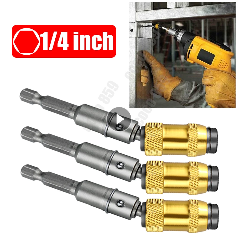 1/4 "Hex Magnetic Ring Screwdriver Bits Drill Hand Tools Drill Bit Extension Rod Quick Change Holder Drive Guide Screw Drill Tip 
1/4 "Hex Magnetic Ring Screwdriver Bits Drill Hand Tools Drill Bit Extension Rod Quick Change Holder Drive Guide Screw Drill Tip