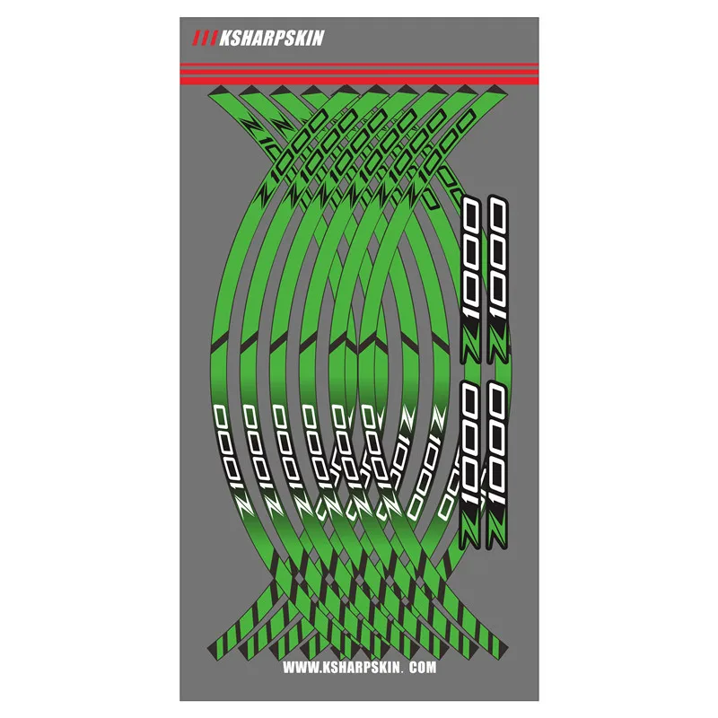 12 X Motorcycle outer ring sticker stripe wheel accessories decorative reflective decals Suitable for KAWASAKI Z1000 z 1000
12 X Motorcycle outer ring sticker stripe wheel accessories decorative reflective decals Suitable for KAWASAKI Z1000 z 1000