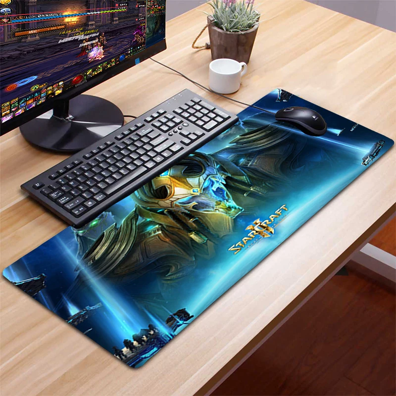 XXL Mouse Pad 90x40CM Gaming Keyboard Mousepad Gamer Accessories Deskmat Computer Mat Mice Keyboards Peripherals 80x30 Starcraft
XXL Mouse Pad 90x40CM Gaming Keyboard Mousepad Gamer Accessories Deskmat Computer Mat Mice Keyboards Peripherals 80x30 Starcraft