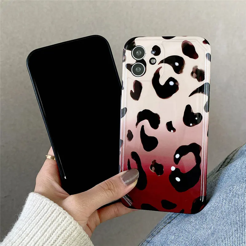 Gradient Vintage Amber Leopard Phone Case For iPhone 11 12 Pro Max X XR XS Max 7 8Plus 12Mini Soft IMD silicone Shockproof Cover
Gradient Vintage Amber Leopard Phone Case For iPhone 11 12 Pro Max X XR XS Max 7 8Plus 12Mini Soft IMD silicone Shockproof Cover