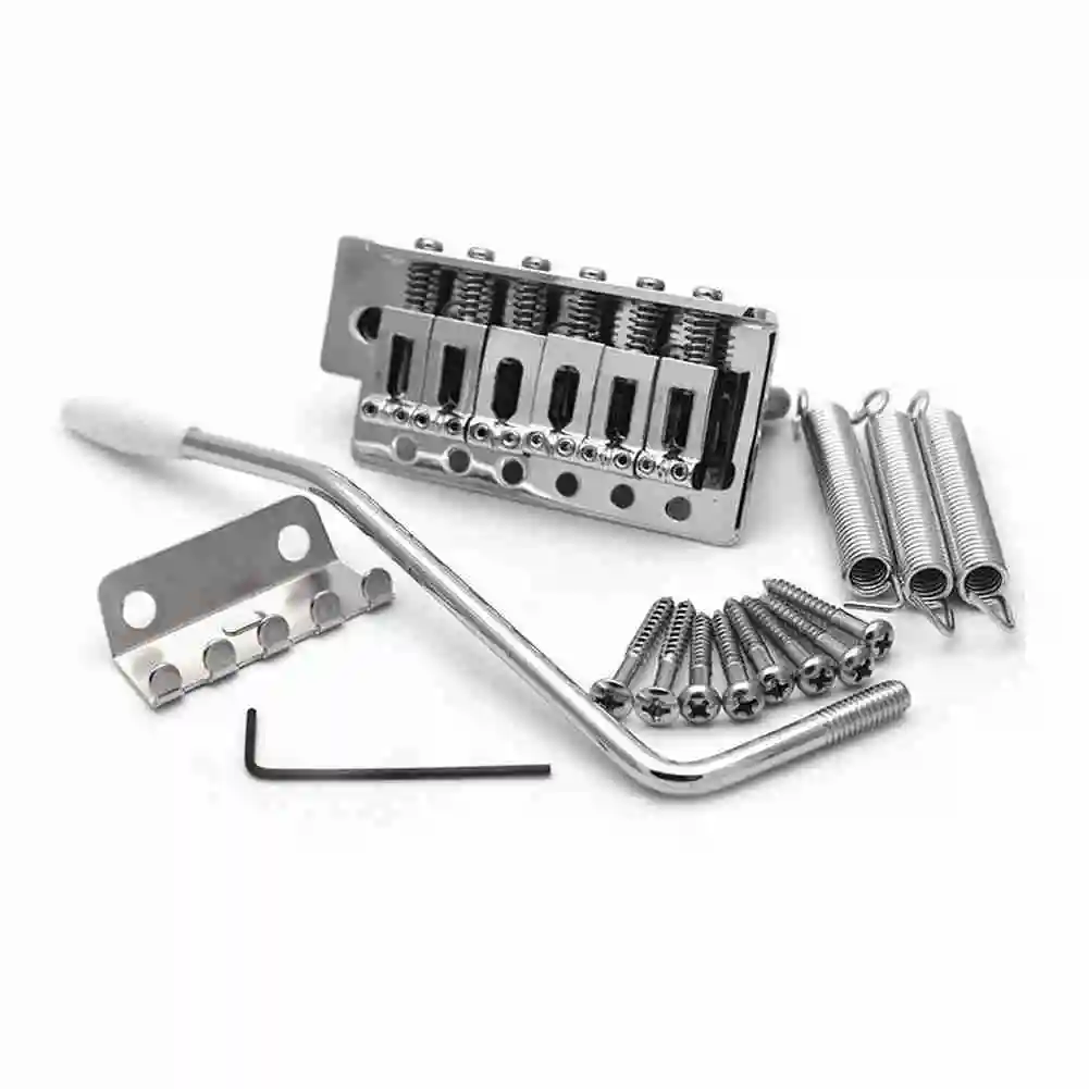 6 Strings Guitar Bridge Saddle Tailpiece for Fender Strat SQ ST Electric Guitar Tremolo Bridge Standard Guitar Accessories
6 Strings Guitar Bridge Saddle Tailpiece for Fender Strat SQ ST Electric Guitar Tremolo Bridge Standard Guitar Accessories
