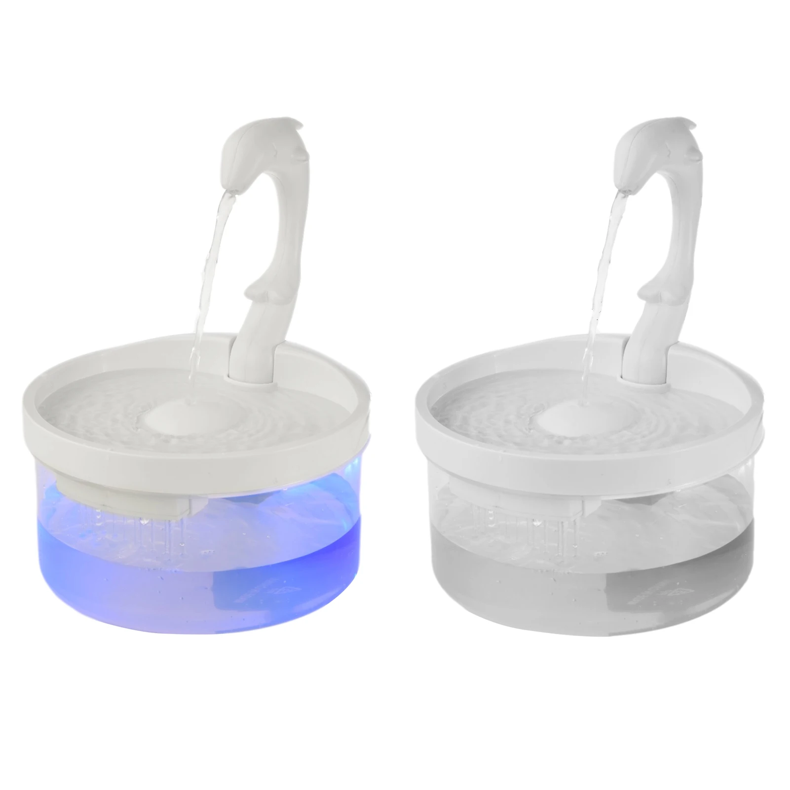 Поилка поилка для домашних животных, питьевой фонтанчик 2 л с лебедящим грифом, автоматическая циркуляция, фонтанчик с дельфином, светодиод... 
Поилка поилка для домашних животных, питьевой фонтанчик 2 л с лебедящим грифом, автоматическая циркуляция, фонтанчик с дельфином, светодиод...