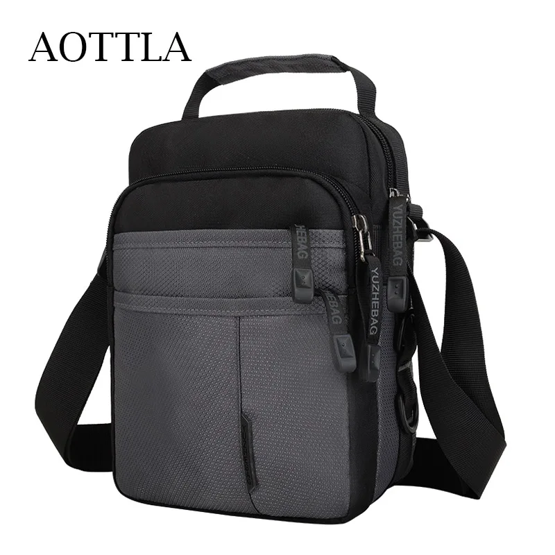 AOTTLA Men's Messenger Bag High Quality Waterproof Oxfrod Shoulder Bags Male Leisure Crossbody Bags 2021 New Teenager Travel Bag
AOTTLA Men's Messenger Bag High Quality Waterproof Oxfrod Shoulder Bags Male Leisure Crossbody Bags 2021 New Teenager Travel Bag