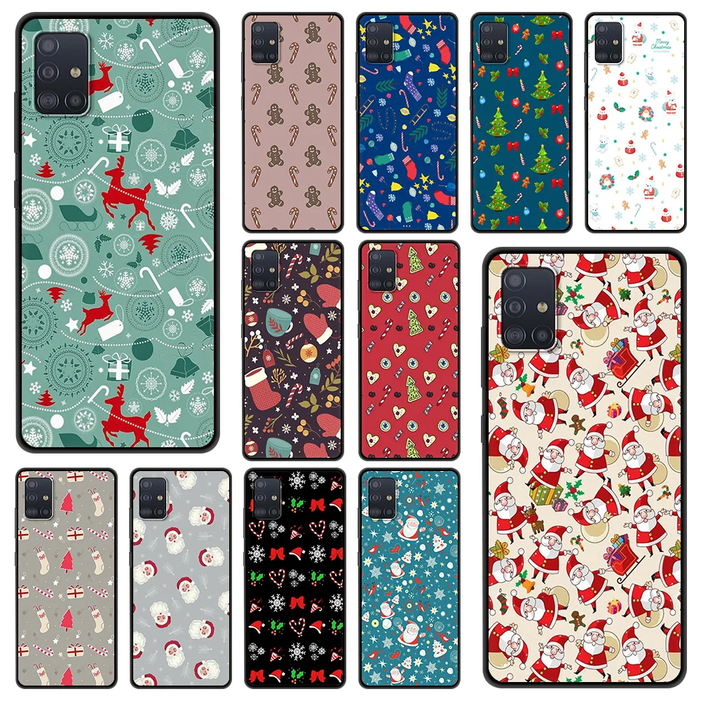 Merry Christmas NEW Year Phone Case For Samsung A12 A32 A52 A50 A70 A20 4G A10 A20S A30 Silicone Soft Black Cover Fundas Shell
Merry Christmas NEW Year Phone Case For Samsung A12 A32 A52 A50 A70 A20 4G A10 A20S A30 Silicone Soft Black Cover Fundas Shell