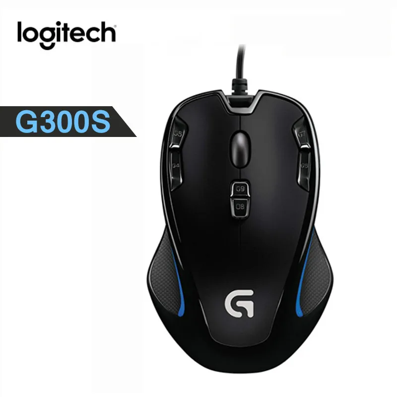

Logitech G300s Wired Optical Gaming Mouse 2500DPI Game DPI switch Backlit USB Gaming Mice with 9 programmable keys For Gamer