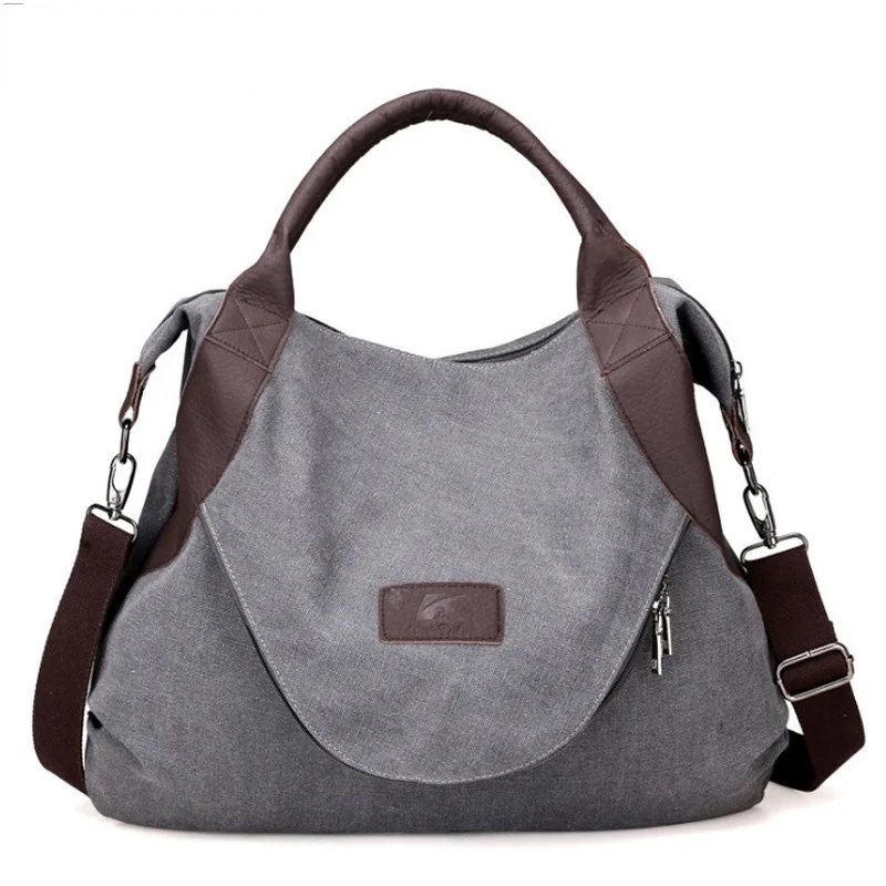 2021 Fashion Soild Large Pocket Casual Tote Women's Handbag Shoulder Handbags Canvas Capacity Bags For Women Messenger
2021 Fashion Soild Large Pocket Casual Tote Women's Handbag Shoulder Handbags Canvas Capacity Bags For Women Messenger