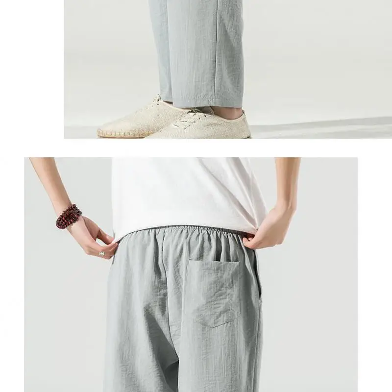 Plain Color Streetwear Harem Pants Casual Men M-5XL Mens Cotton Linen Pants Elastic Drawstring Waist Lounge Jogger Pants XXXXXL
Plain Color Streetwear Harem Pants Casual Men M-5XL Mens Cotton Linen Pants Elastic Drawstring Waist Lounge Jogger Pants XXXXXL