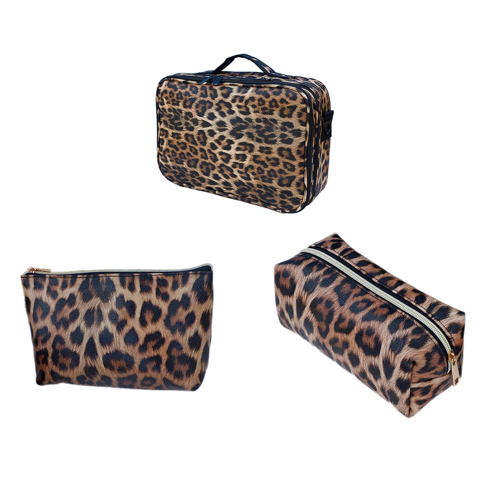 2021 New Leopard Print Cosmetic Bag Women Plaid Cosmetic Pouch Large Capacity Female Travel Make Up Storage Bag Beauty Case Hold
2021 New Leopard Print Cosmetic Bag Women Plaid Cosmetic Pouch Large Capacity Female Travel Make Up Storage Bag Beauty Case Hold