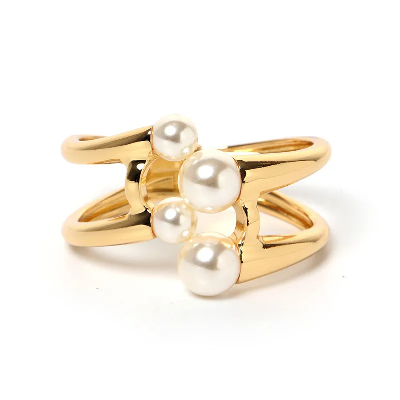 ORNAPEADIA Hot Sale Popular Asymmetric Double Layer Punk Exaggerated Pearl Bracelet for Women Luxury Cuff Bangles Jewelry
ORNAPEADIA Hot Sale Popular Asymmetric Double Layer Punk Exaggerated Pearl Bracelet for Women Luxury Cuff Bangles Jewelry