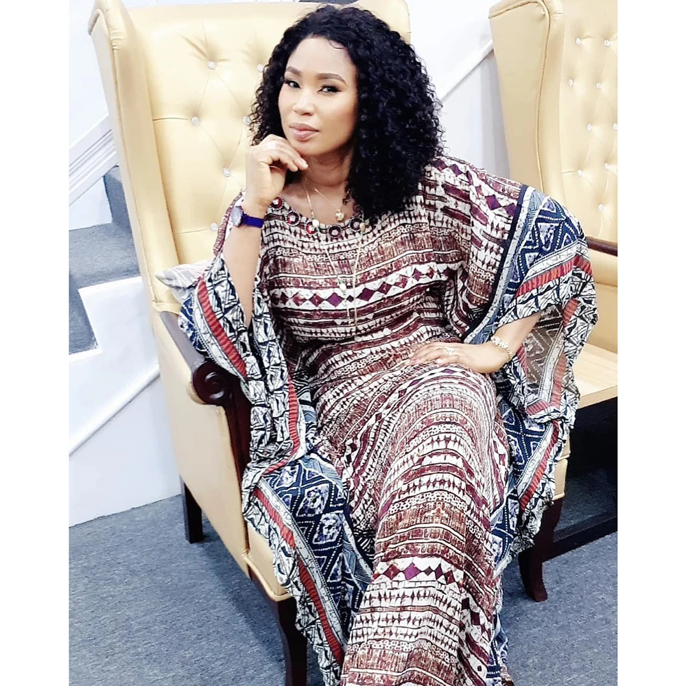 Latest Muslim Fashion Maxi Dresses For Women Geometry Pattern Print Loose Femme Vestidos Diamonds Abaya Dubai African Clothes 
Latest Muslim Fashion Maxi Dresses For Women Geometry Pattern Print Loose Femme Vestidos Diamonds Abaya Dubai African Clothes