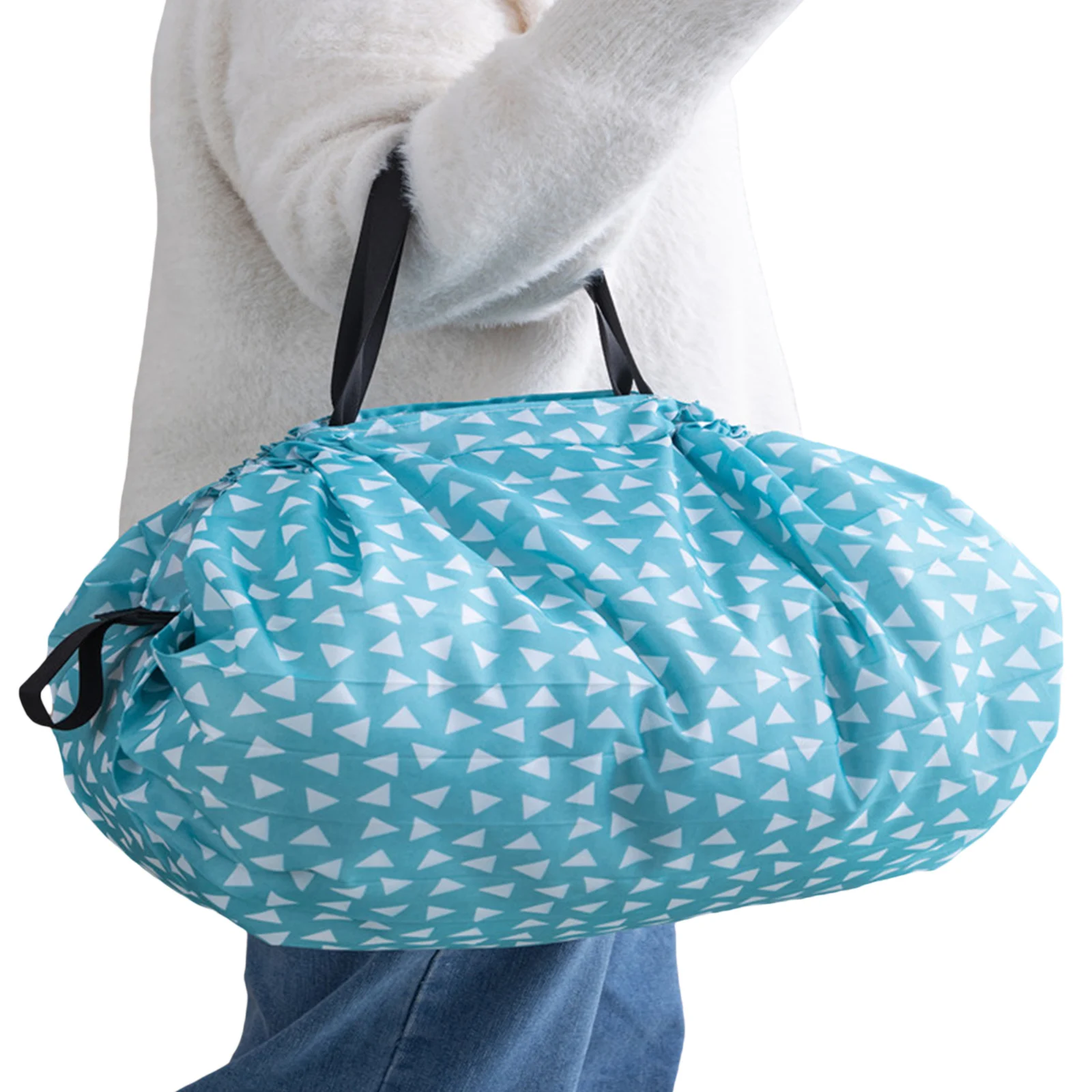 Folding Shopping Bag with Large Capacity Reusable Portable Storage For Vegetables, Shopping, Travel
Folding Shopping Bag with Large Capacity Reusable Portable Storage For Vegetables, Shopping, Travel