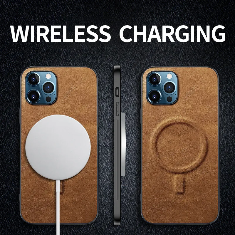 Чехол из искусственной кожи с поддержкой беспроводной зарядки для iPhone 12 12 Pro Max Mini, роскошный противоударный мягкий чехол для iphone 12 Pro 12
Чехол из искусственной кожи с поддержкой беспроводной зарядки для iPhone 12 12 Pro Max Mini, роскошный противоударный мягкий чехол для iphone 12 Pro 12