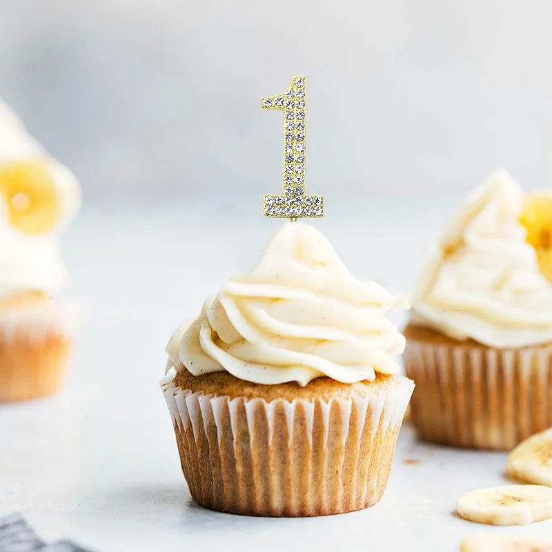 New Gold Diamond-studded Number 0-9 Cake Toppers Baby Shower Kids Birthday Party Decorations Supplies Cake Dessert lovely Gifts
New Gold Diamond-studded Number 0-9 Cake Toppers Baby Shower Kids Birthday Party Decorations Supplies Cake Dessert lovely Gifts