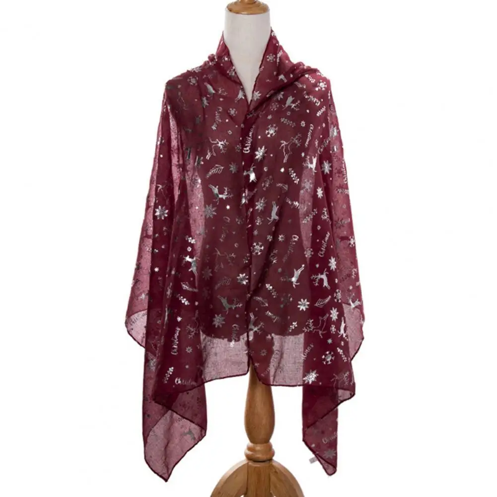 Scarf Women's Stole Winter Scarf Women Luxury Women's Head Hood Scarves Christmas Reindeer Print Women's Silk Scarf for Ladies
Scarf Women's Stole Winter Scarf Women Luxury Women's Head Hood Scarves Christmas Reindeer Print Women's Silk Scarf for Ladies