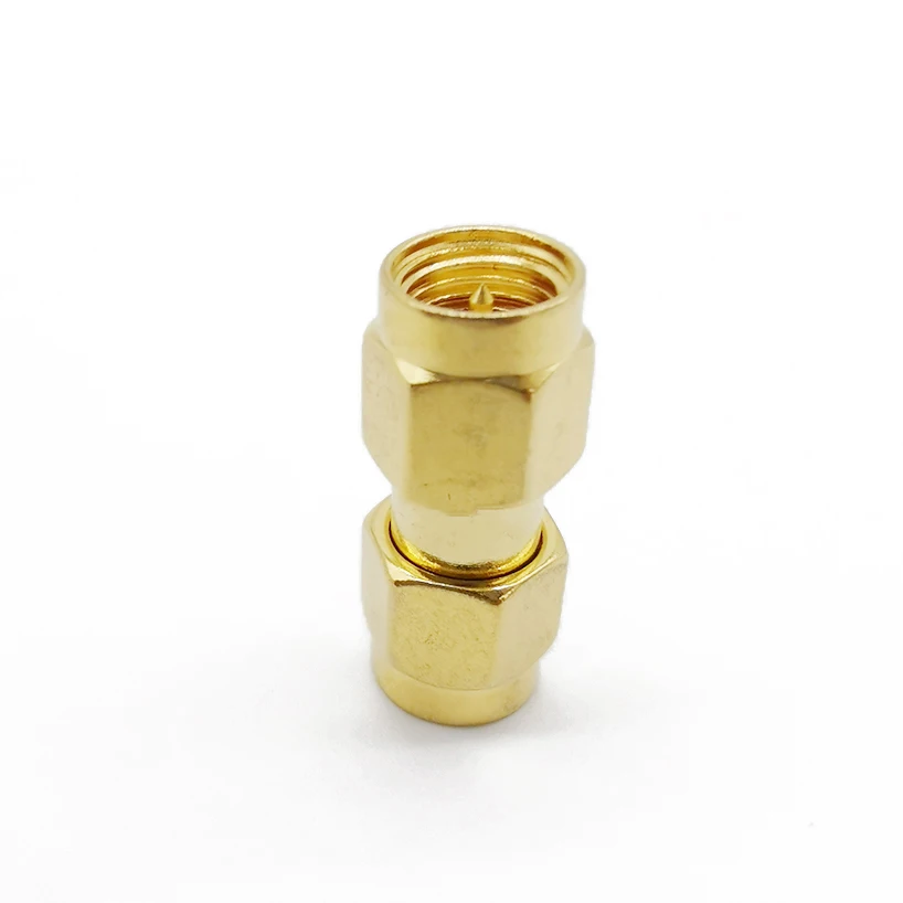 2Pcs SMA Male to SMA Male Plug Convertor Connector Gold Plated 50 Ohm RF Coaxial Coax Straight Pin SMA Male to SMA Male Adapter
2Pcs SMA Male to SMA Male Plug Convertor Connector Gold Plated 50 Ohm RF Coaxial Coax Straight Pin SMA Male to SMA Male Adapter