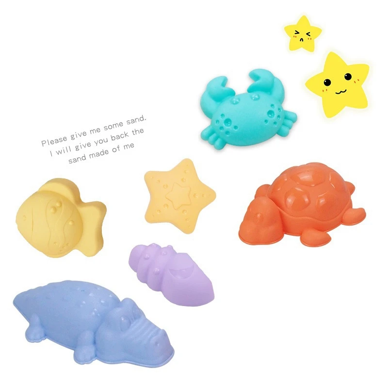 Soft Plastic Elephant Beach Toys Sand Toys for Kids Sand Bucket Rake Shovel Set Beach Turtle Crocodile Hippo Molds Toys
Soft Plastic Elephant Beach Toys Sand Toys for Kids Sand Bucket Rake Shovel Set Beach Turtle Crocodile Hippo Molds Toys