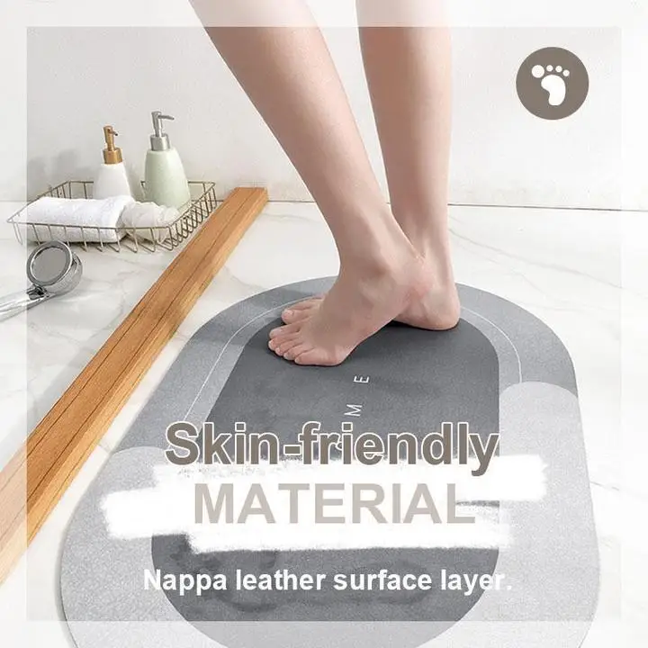 New Bath Mat Super Absorbent Bathroom Mats Quick Drying Bathroom Carpet Modern Simple Non-Slip Floor Mats Home Oil-Proof Kitchen
New Bath Mat Super Absorbent Bathroom Mats Quick Drying Bathroom Carpet Modern Simple Non-Slip Floor Mats Home Oil-Proof Kitchen