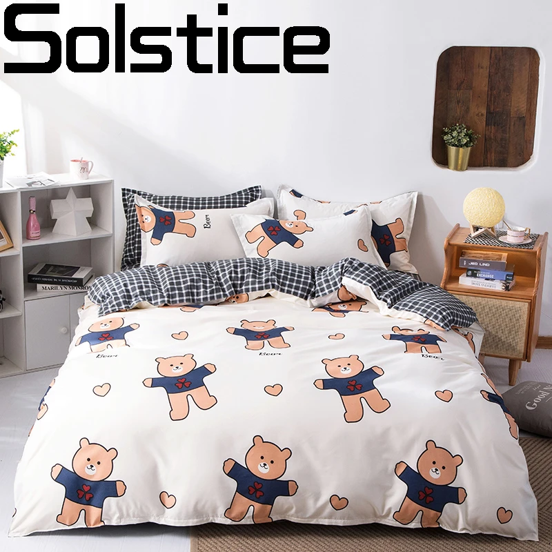 Solstice High Quality Kids Bedding Sets Bed Sheet Duvet Cover Pillowcases Comfortable Thick Luxury Style Bedroom Bed 4pcs
Solstice High Quality Kids Bedding Sets Bed Sheet Duvet Cover Pillowcases Comfortable Thick Luxury Style Bedroom Bed 4pcs