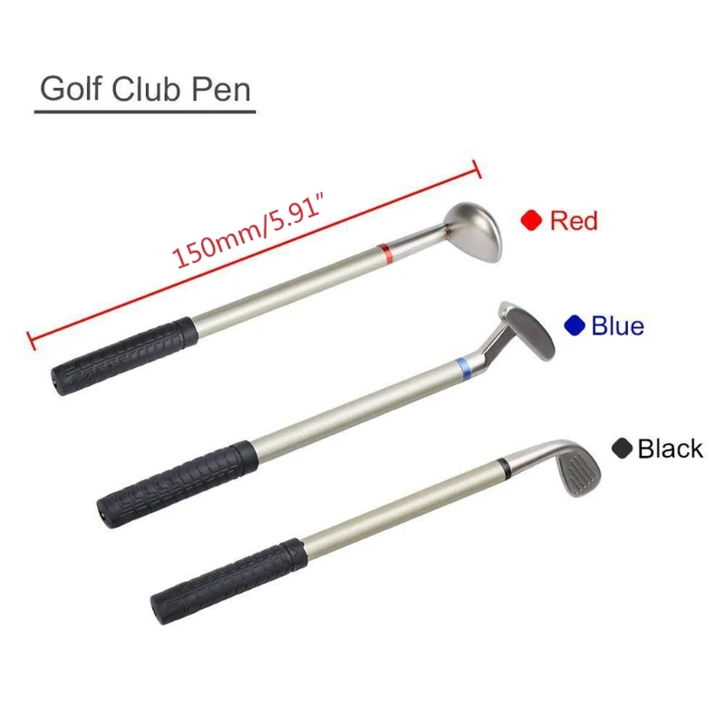 Golf Pens with Golf Bag Holder Novelty Pencil Holder Gifts with 3 Pcs Aluminum Pen School Office Desk Pencil Pen Case Bag
Golf Pens with Golf Bag Holder Novelty Pencil Holder Gifts with 3 Pcs Aluminum Pen School Office Desk Pencil Pen Case Bag