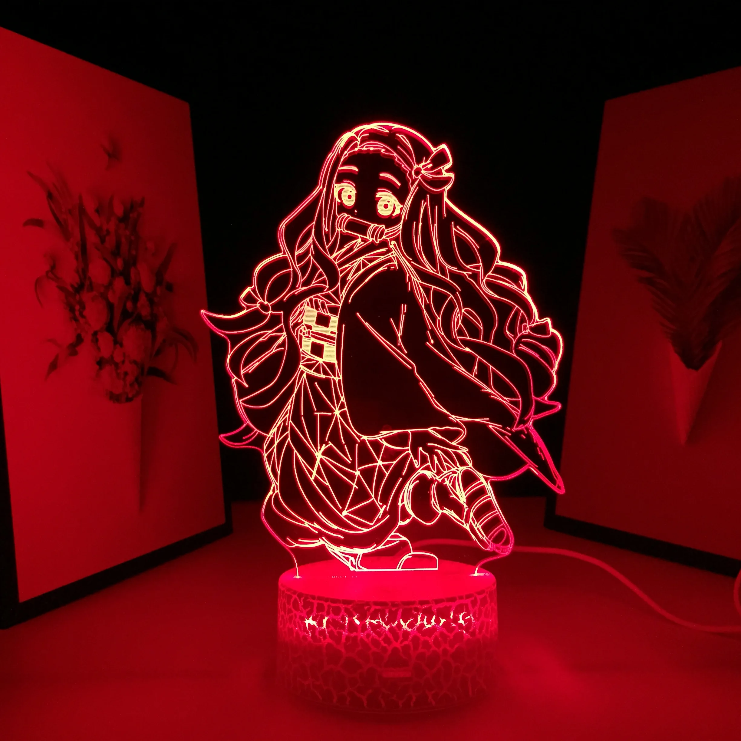 Demon Slayer Anime Figure Nezuko Kamado LED Night Light for Kids Bedroom Decor Nightlight Child Gift 3D Table Lamp
Demon Slayer Anime Figure Nezuko Kamado LED Night Light for Kids Bedroom Decor Nightlight Child Gift 3D Table Lamp