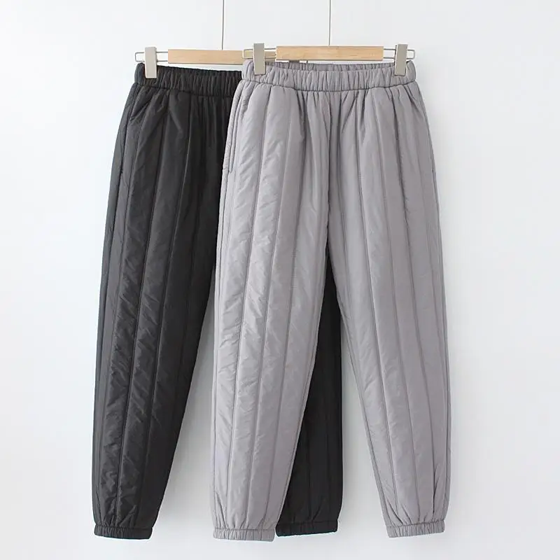 Winter Middle-aged Women Thick Warm Cotton Pants WInter Warm Cotton Harem Pants Large size Loose High Waist Straight Leg Pants
Winter Middle-aged Women Thick Warm Cotton Pants WInter Warm Cotton Harem Pants Large size Loose High Waist Straight Leg Pants