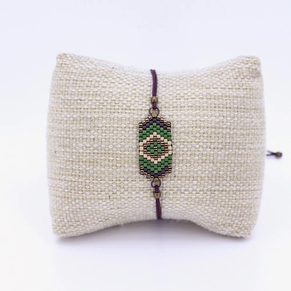 Модный браслет Фрателли сглаза своими руками MiyukiBeads цепочка-браслет в виде веревки Pulseras 2021 женские ювелирные изделия Регулируемые браслеты...
Модный браслет Фрателли сглаза своими руками MiyukiBeads цепочка-браслет в виде веревки Pulseras 2021 женские ювелирные изделия Регулируемые браслеты...