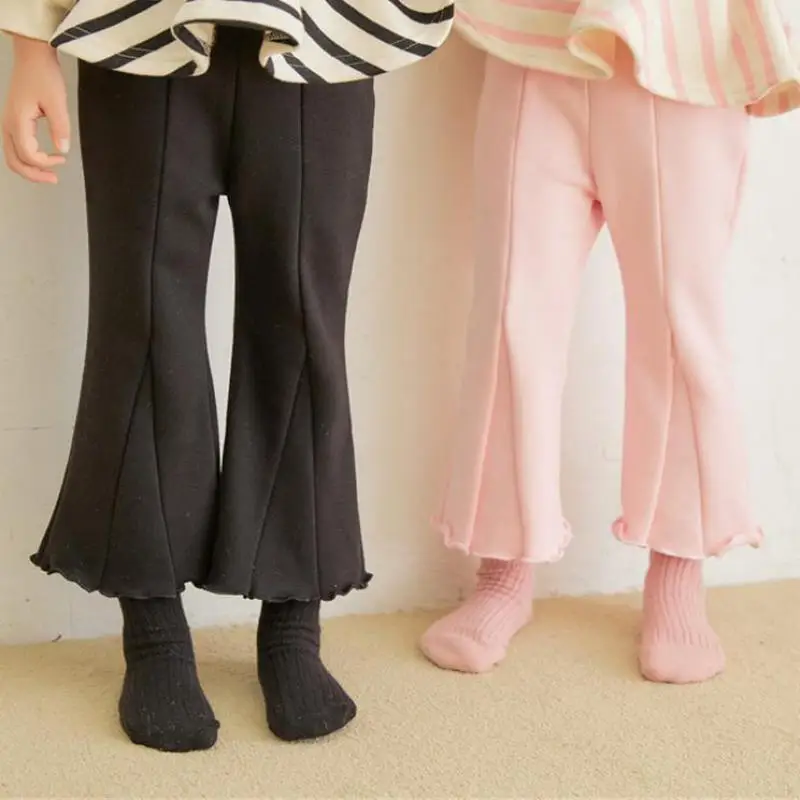 2022 Spring Autumn New Baby Girl Flare Pants Solid Color Girls Casual Pants Cotton Children Pants Girls Boot Cut Kids Trousers
2022 Spring Autumn New Baby Girl Flare Pants Solid Color Girls Casual Pants Cotton Children Pants Girls Boot Cut Kids Trousers