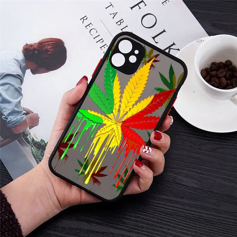 Weed grass leaf fashion smoke Phone Cases Transparent Matte for iPhone 7 8 11 12 s mini pro X XS XR MAX Plus cover funda
Weed grass leaf fashion smoke Phone Cases Transparent Matte for iPhone 7 8 11 12 s mini pro X XS XR MAX Plus cover funda