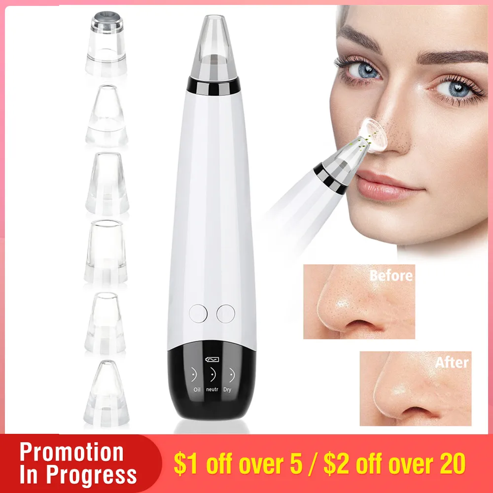 Blackhead remover Face Deep Nose Cleaner Electric Blackhead Instrument Acne Pore Cleaner Pimple Removal Vacuum Suction Tools
Blackhead remover Face Deep Nose Cleaner Electric Blackhead Instrument Acne Pore Cleaner Pimple Removal Vacuum Suction Tools
