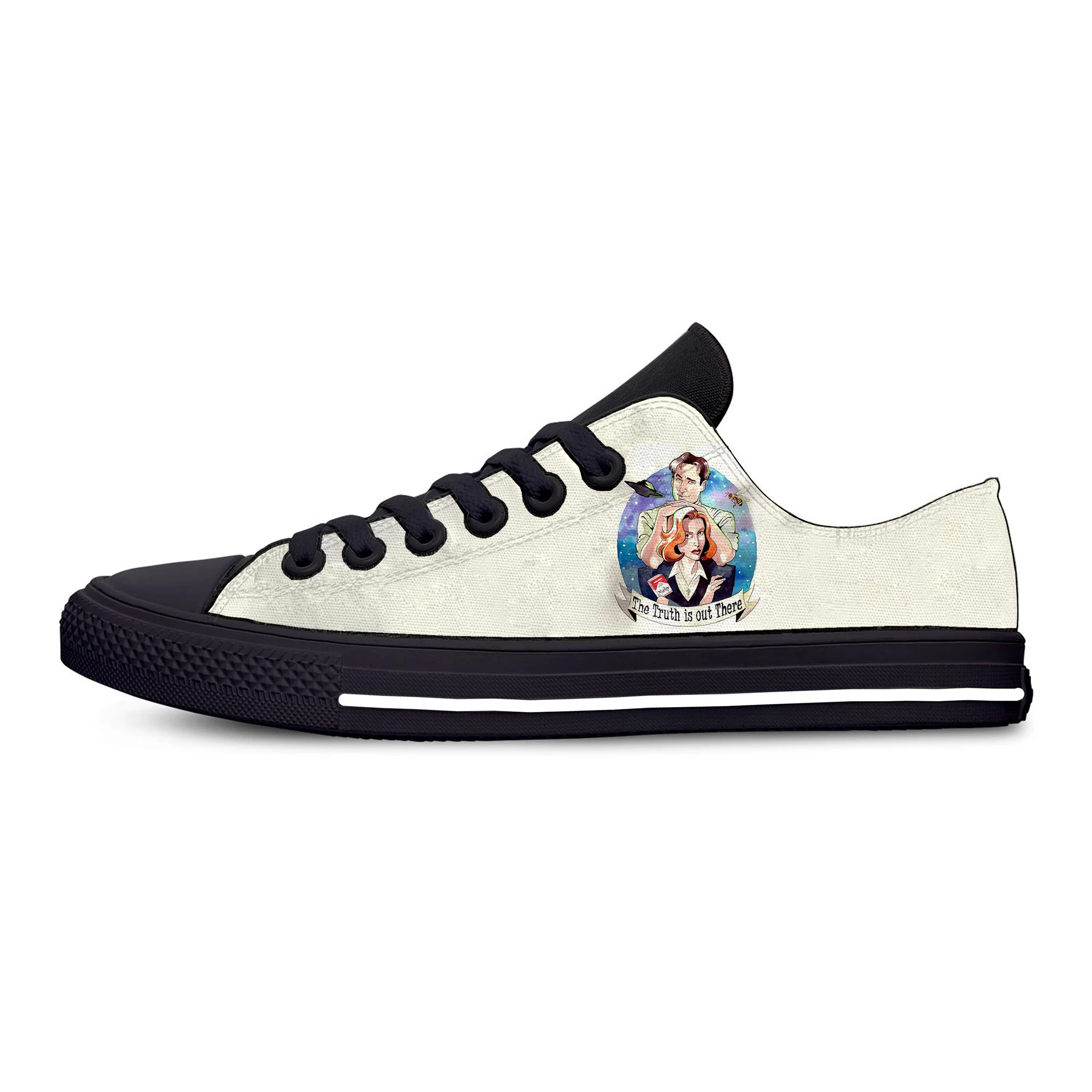 The X Files Truth Is Out There Cartoon Fashion Casual Cloth Shoes Low Top Lightweight Breathable 3D Print Men women Sneakers
The X Files Truth Is Out There Cartoon Fashion Casual Cloth Shoes Low Top Lightweight Breathable 3D Print Men women Sneakers