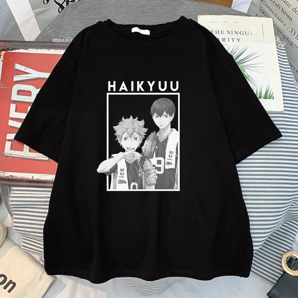 Hinata And Kageyama Haikyuu Printed Women Tee Shirt 2021 Trendy T-Shirt Harajuku Cotton T-Shirts Hip Hop Loose Women T Shirt
Hinata And Kageyama Haikyuu Printed Women Tee Shirt 2021 Trendy T-Shirt Harajuku Cotton T-Shirts Hip Hop Loose Women T Shirt