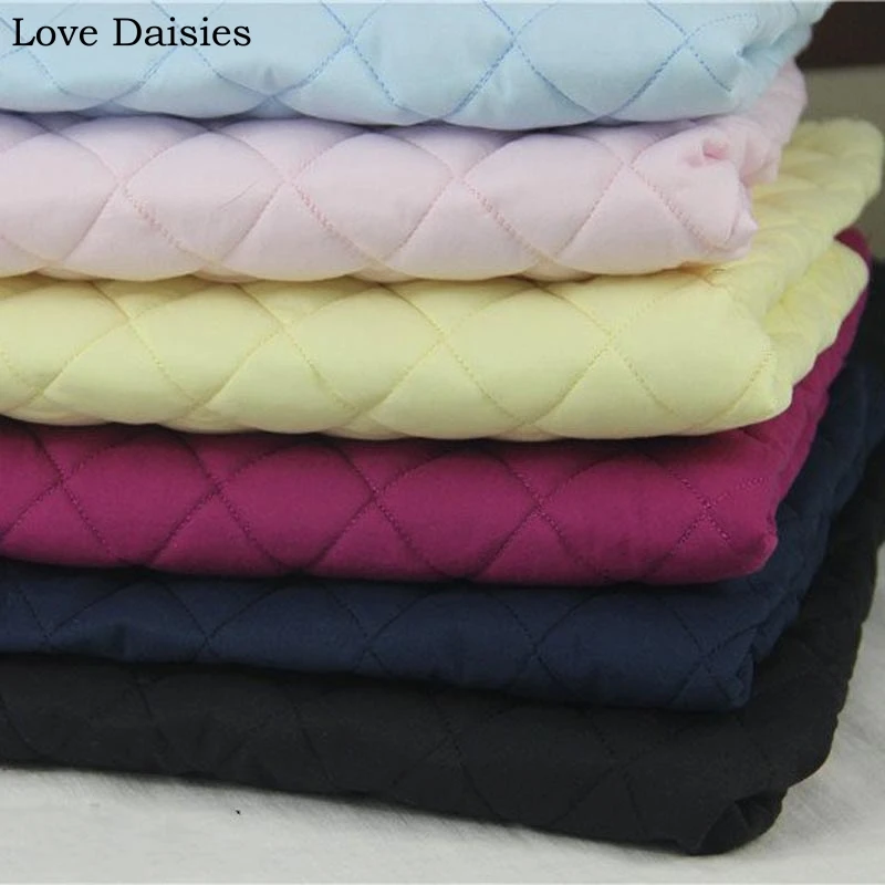 

Outside 100% Combed Cotton High Quality Quilted Warm Fabric for DIY Winter Cotton-padded Clothes Coat Lining Curtain Handwork