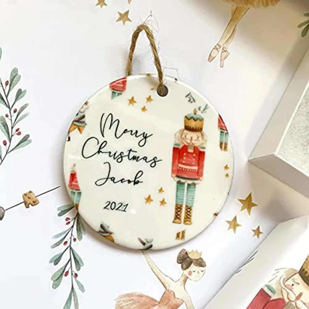 Romantic Gift Xmas Wedding Decor Christmas Pendant Craft Nutcracker 1PC Hanging DIY Home Living Room Decoration Cute Round Sign
Romantic Gift Xmas Wedding Decor Christmas Pendant Craft Nutcracker 1PC Hanging DIY Home Living Room Decoration Cute Round Sign