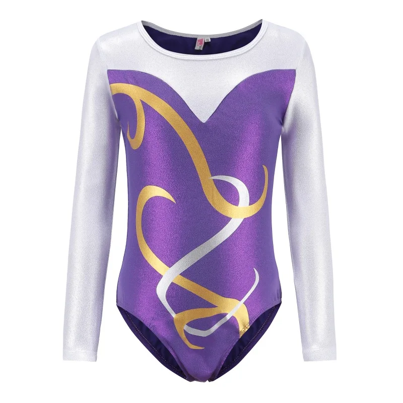 5-12Y Gymnastics Dancesuit Girls Long Sleeve Dance Leotards Child Striped Costumes Leotards Kids Ballet Suits
5-12Y Gymnastics Dancesuit Girls Long Sleeve Dance Leotards Child Striped Costumes Leotards Kids Ballet Suits
