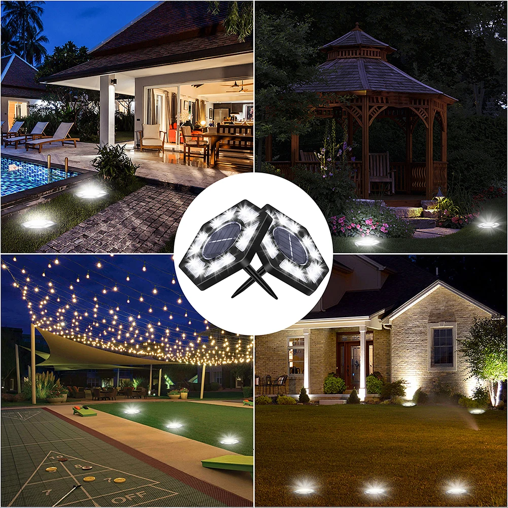 4/6x 12 Ground Light Solar Powered Garden Landscape Lawn Lamp Buried Light Outdoor Road Stairs Decking light With light
4/6x 12 Ground Light Solar Powered Garden Landscape Lawn Lamp Buried Light Outdoor Road Stairs Decking light With light