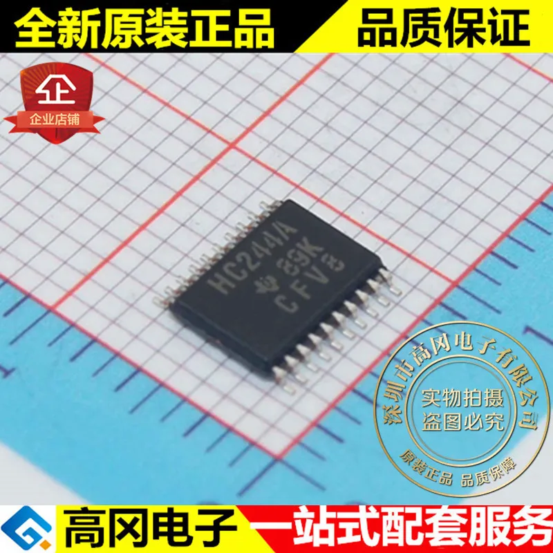 10 шт. SN74HC244APWR HC244A TSSOP20 TI