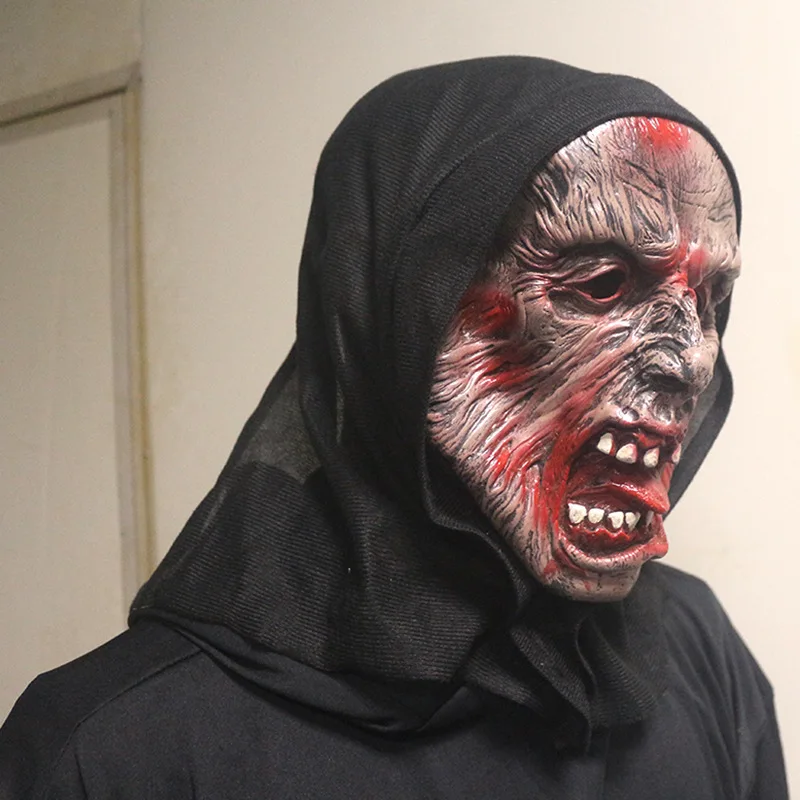 Halloween ghost hood mask orange zombie face funny horror evil devil mask screaming mask
Halloween ghost hood mask orange zombie face funny horror evil devil mask screaming mask