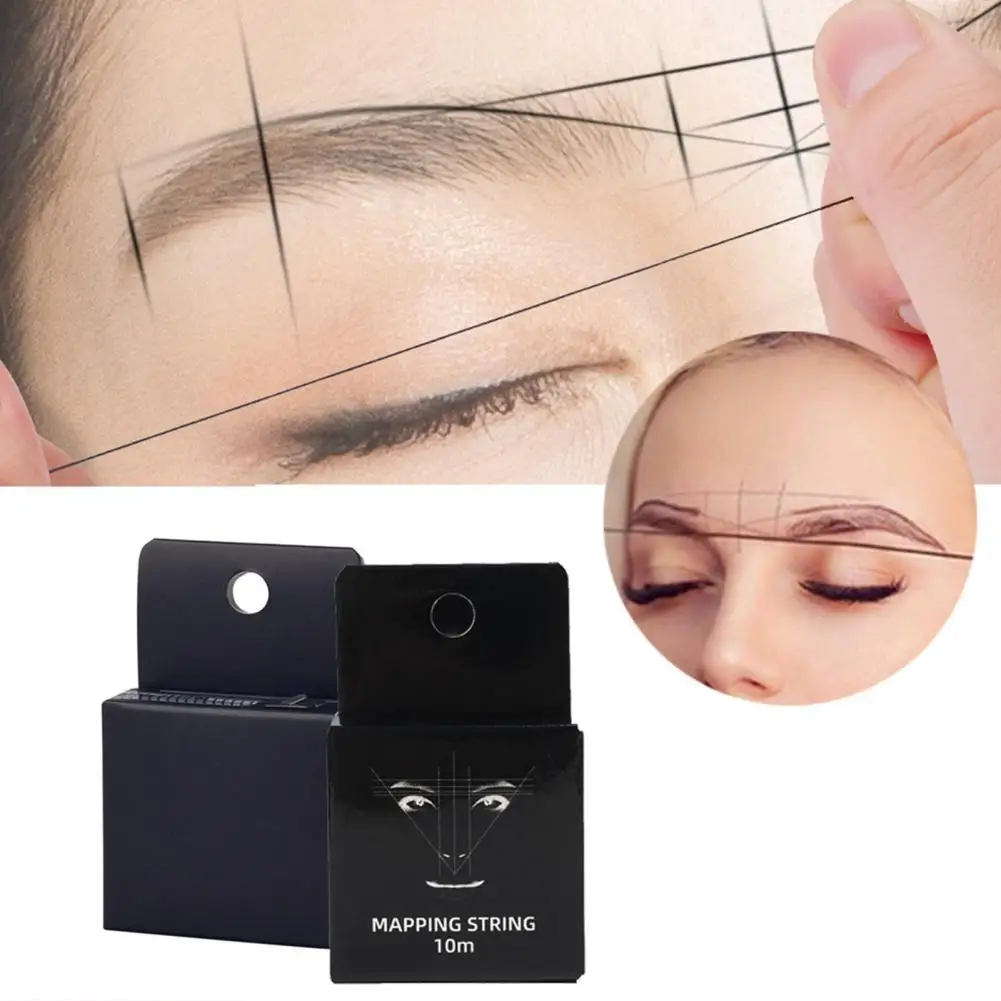 10m Eyebrow Mapping String Shaping Eyeline Thin Pre-Ink String Tattoo Thread Eyebrow Brows Make Up Dyeing Liners Tool
10m Eyebrow Mapping String Shaping Eyeline Thin Pre-Ink String Tattoo Thread Eyebrow Brows Make Up Dyeing Liners Tool