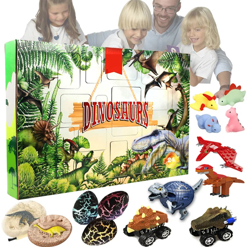 24 Days Holiday Advent Calendar Animal Toys Kit Blind Box Kids Mystery Box Advent Calendar Surprise Birthday Gift For Boys
24 Days Holiday Advent Calendar Animal Toys Kit Blind Box Kids Mystery Box Advent Calendar Surprise Birthday Gift For Boys