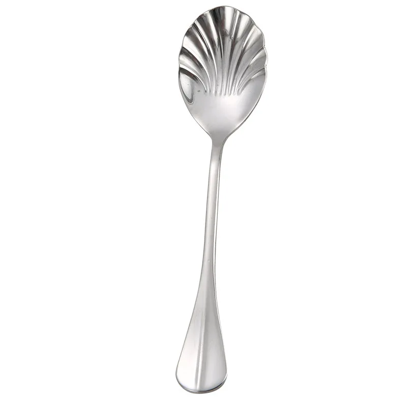 Stainless Steel Ice Cream Spoon Ice Cream Spoon Stirring Coffee Spoon Color Champion Shell Spoon Ice Cream Digging Spoon
Stainless Steel Ice Cream Spoon Ice Cream Spoon Stirring Coffee Spoon Color Champion Shell Spoon Ice Cream Digging Spoon
