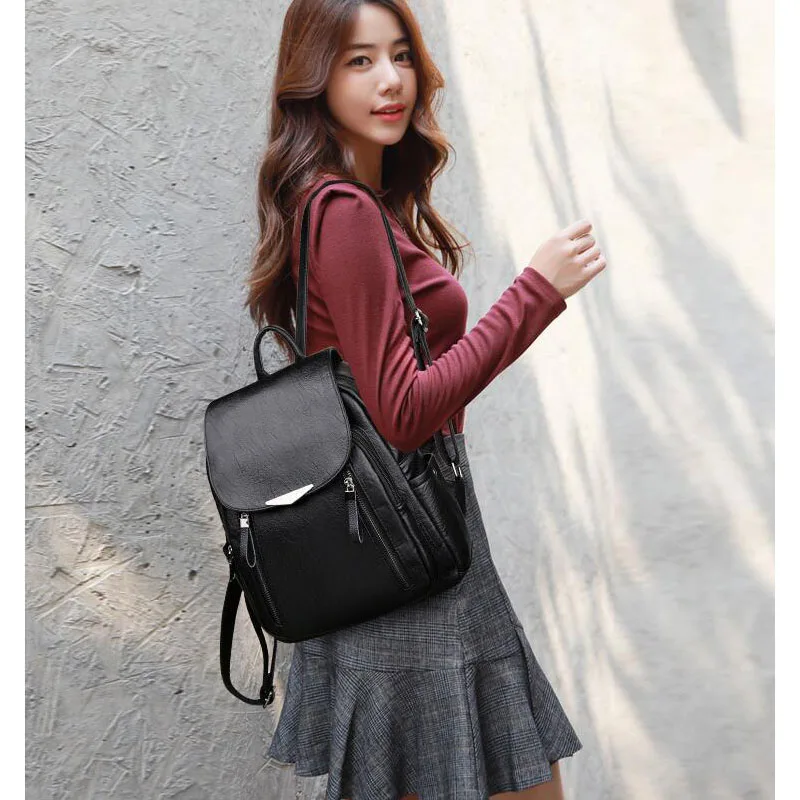 Fashion Backpack Wild Travel Bag Outdoor Waterproof Travel Baby Care Storage Bag Anti-Theft Soft Leather Mummy Diaper Bag
Fashion Backpack Wild Travel Bag Outdoor Waterproof Travel Baby Care Storage Bag Anti-Theft Soft Leather Mummy Diaper Bag
